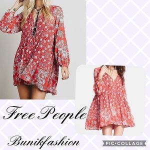 Free People Lucky Loosie swing Dress